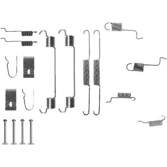 8DZ 355 201-061 - Accessory Kit, brake shoes 