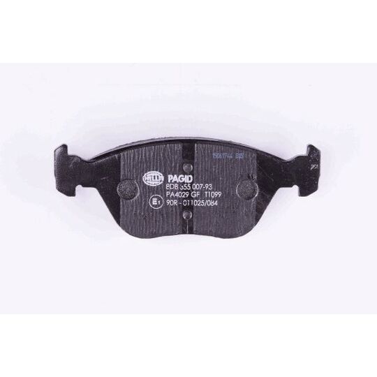 8DB 355 007-931 - Brake Pad Set, disc brake 