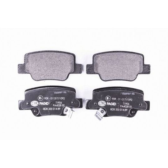 8DB 355 014-891 - Brake Pad Set, disc brake 