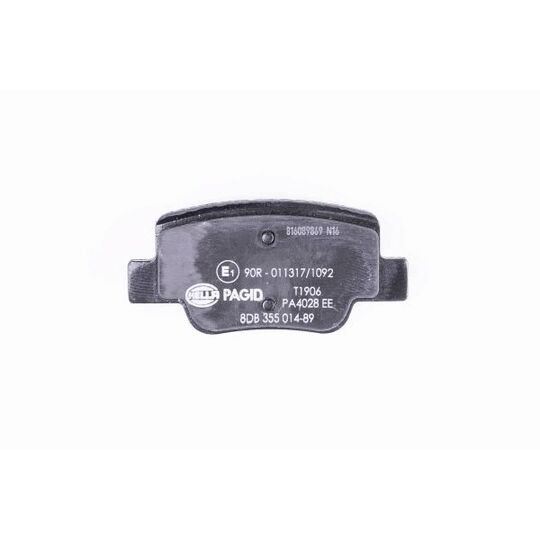 8DB 355 014-891 - Brake Pad Set, disc brake 