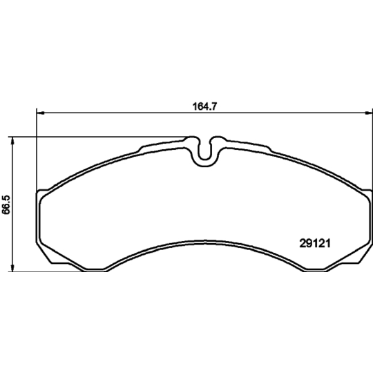 8DB 355 005-371 - Brake Pad Set, disc brake 