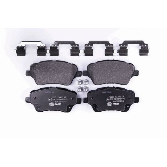 8DB 355 020-621 - Brake Pad Set, disc brake 