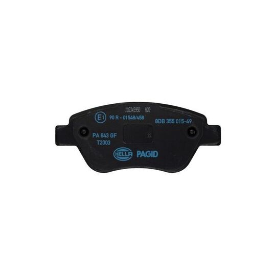 8DB 355 015-491 - Brake Pad Set, disc brake 