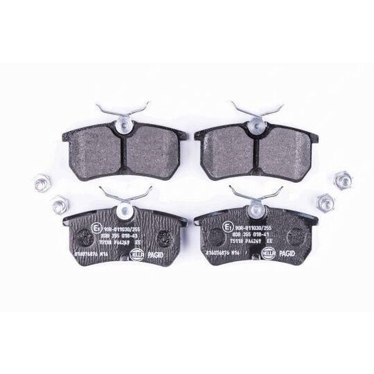 8DB 355 018-411 - Brake Pad Set, disc brake 