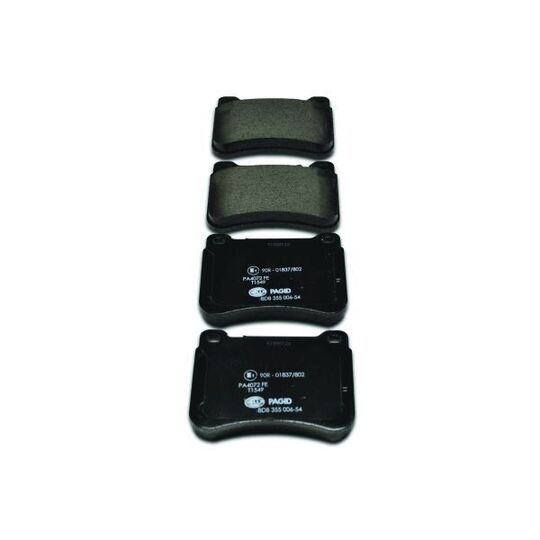 8DB 355 006-541 - Brake Pad Set, disc brake 