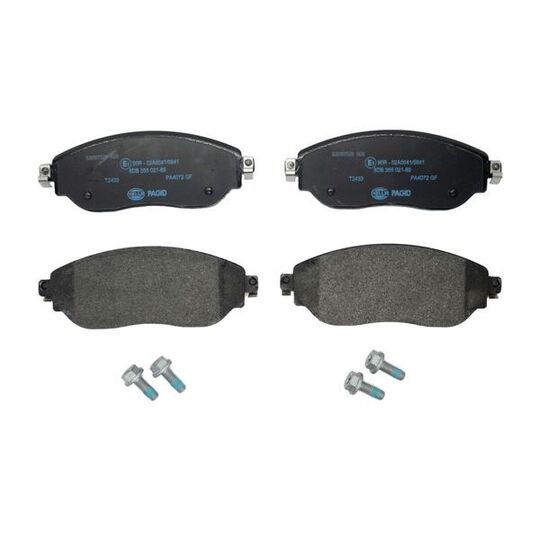 8DB 355 021-891 - Brake Pad Set, disc brake 