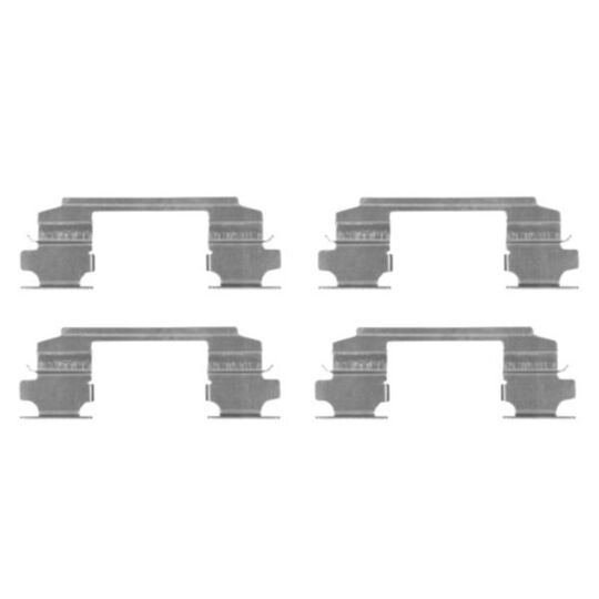 8DZ 355 203-731 - Accessory Kit, disc brake pad 