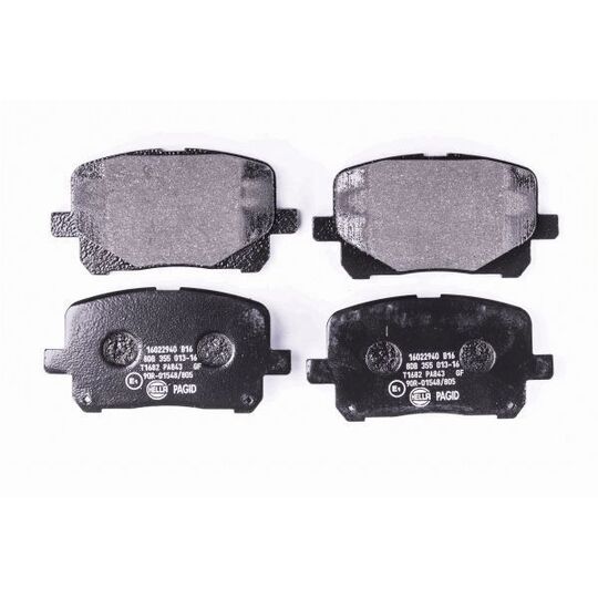 8DB 355 013-161 - Brake Pad Set, disc brake 