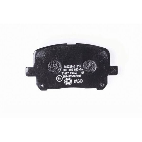 8DB 355 013-161 - Brake Pad Set, disc brake 