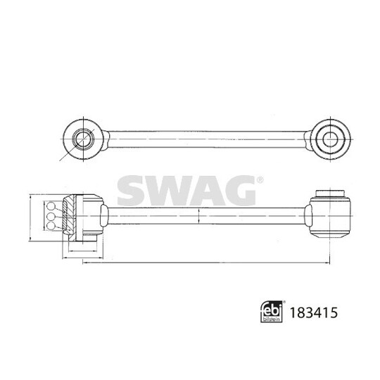 33 10 8954 - Rod/Strut, stabiliser 