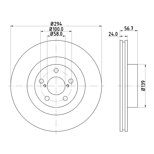 8DD 355 112-051 - Brake Disc 