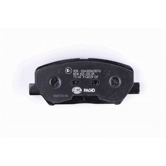 8DB 355 020-591 - Brake Pad Set, disc brake 