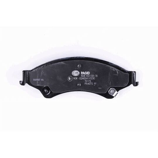 8DB 355 020-781 - Brake Pad Set, disc brake 