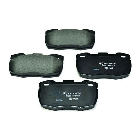 8DB 355 012-871 - Brake Pad Set, disc brake 