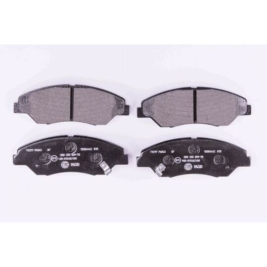 8DB 355 009-701 - Brake Pad Set, disc brake 