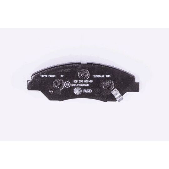 8DB 355 009-701 - Brake Pad Set, disc brake 