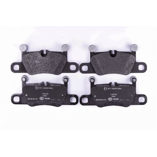 8DB 355 021-351 - Brake Pad Set, disc brake 