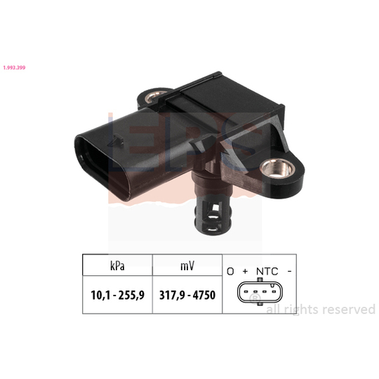 1.993.399 - Sensor, boost pressure 