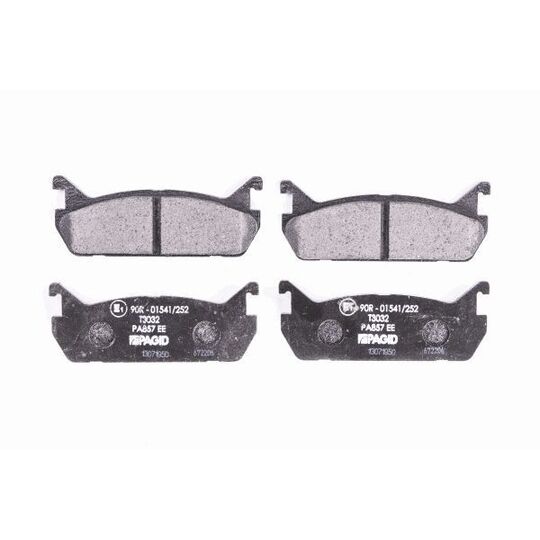 8DB 355 016-601 - Brake Pad Set, disc brake 