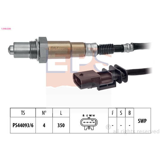 1.998.508 - Lambda Sensor 