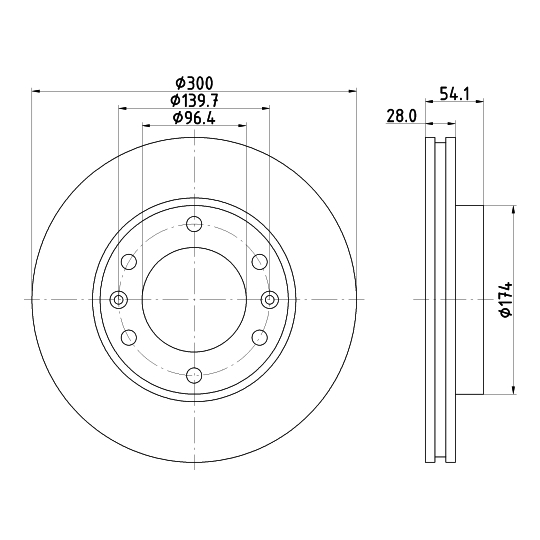 8DD 355 114-341 - Brake Disc 