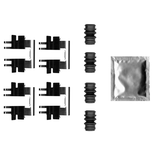 8DZ 355 206-531 - Lisakomplekt, ketaspiduriklotsid 