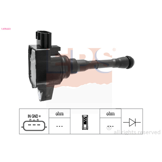 1.970.551 - Ignition coil 