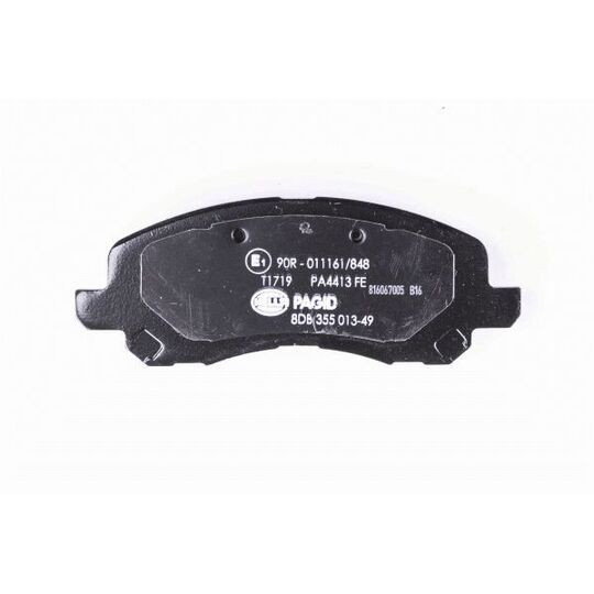 8DB 355 013-491 - Brake Pad Set, disc brake 