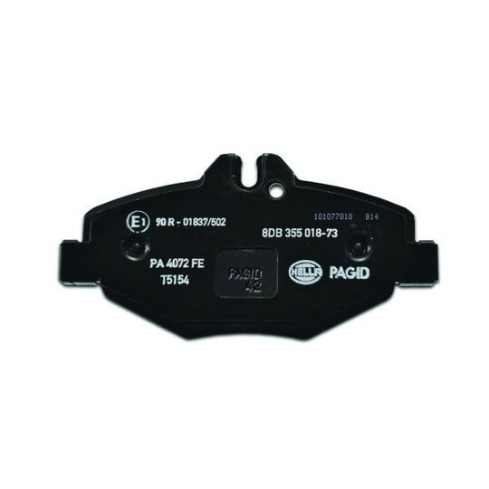 8DB 355 018-731 - Brake Pad Set, disc brake 