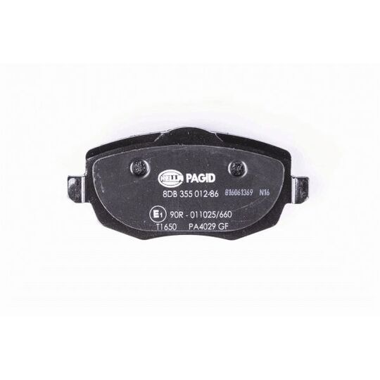 8DB 355 012-861 - Brake Pad Set, disc brake 