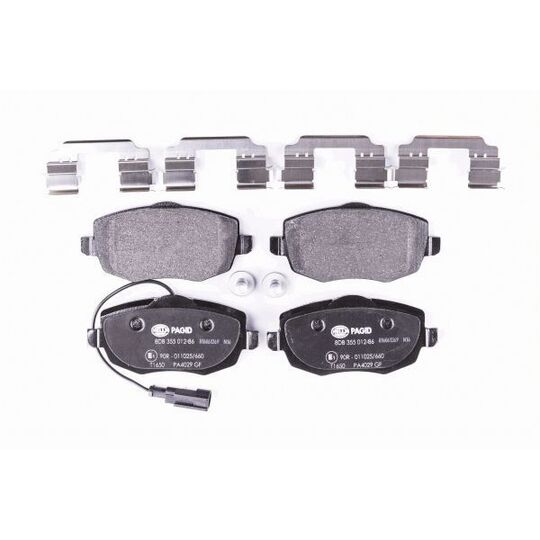 8DB 355 012-861 - Brake Pad Set, disc brake 