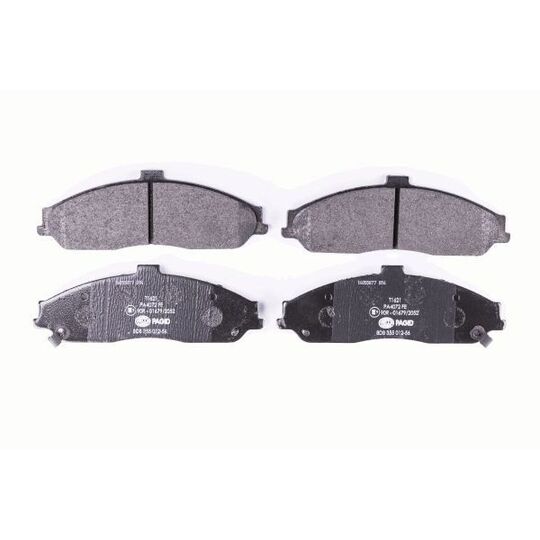 8DB 355 012-561 - Brake Pad Set, disc brake 