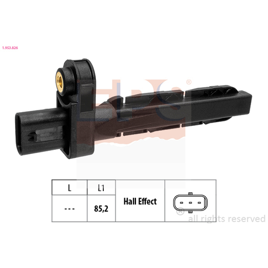 1.953.826 - Sensor, crankshaft pulse 