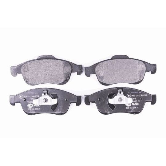 8DB 355 014-791 - Brake Pad Set, disc brake 