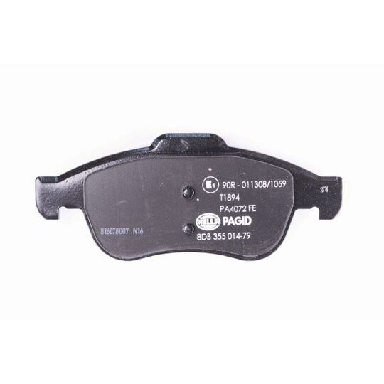 8DB 355 014-791 - Brake Pad Set, disc brake 