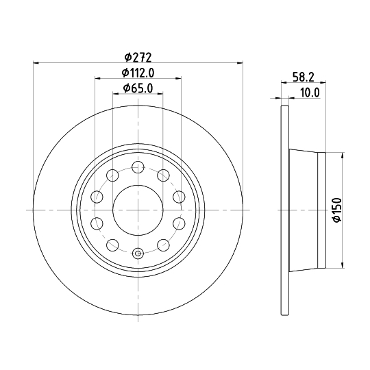 8DD 355 131-811 - Brake Disc 