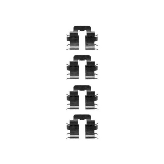 8DZ 355 205-371 - Lisakomplekt, ketaspiduriklotsid 