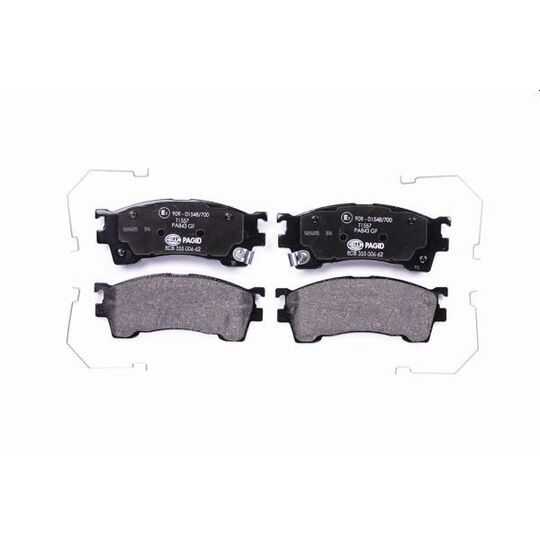 8DB 355 006-621 - Brake Pad Set, disc brake 