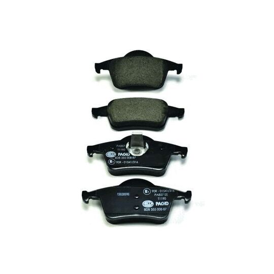 8DB 355 008-871 - Brake Pad Set, disc brake 