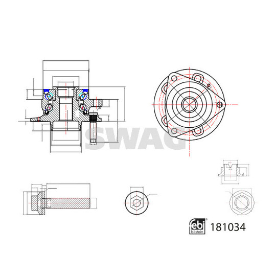 33 10 8074 - Wheel Bearing Kit 