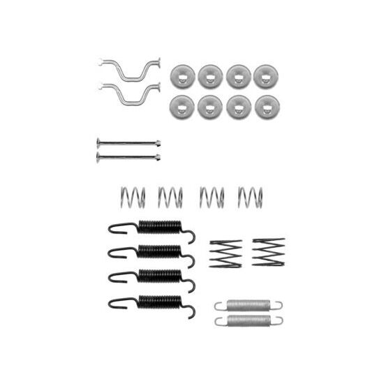 8DZ 355 201-821 - Accessory Kit, parking brake shoes 