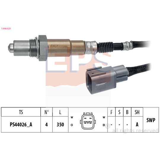 1.998.523 - Lambda Sensor 