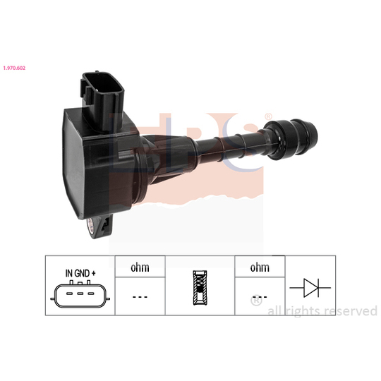 1.970.602 - Ignition coil 