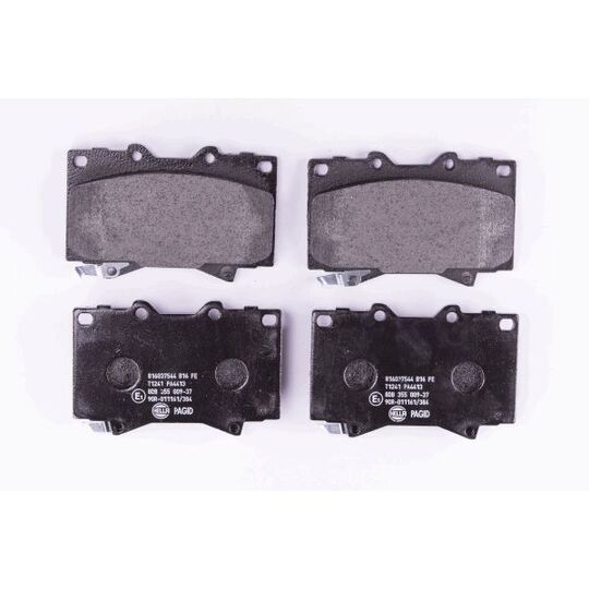 8DB 355 009-371 - Brake Pad Set, disc brake 