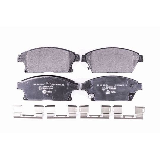 8DB 355 015-241 - Brake Pad Set, disc brake 