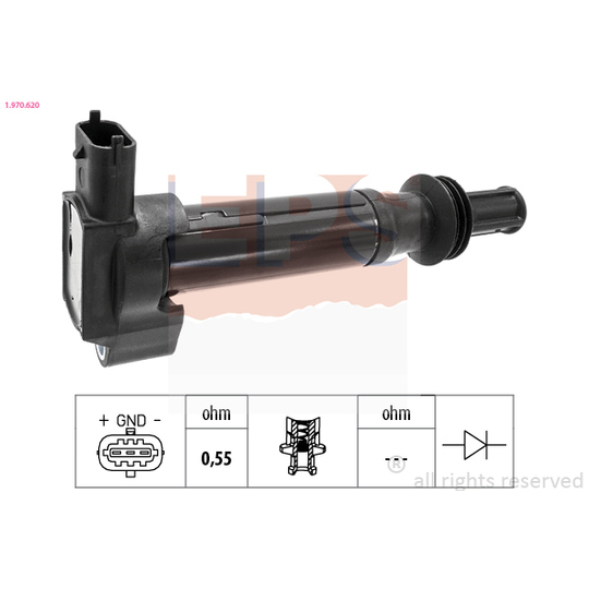 1.970.620 - Ignition coil 