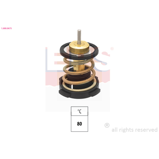1.880.967S - Termostaat, Jahutusvedelik 