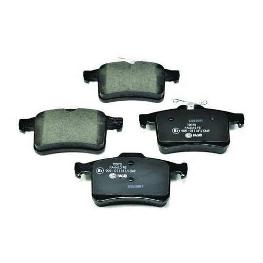 8DB 355 015-901 - Brake Pad Set, disc brake 