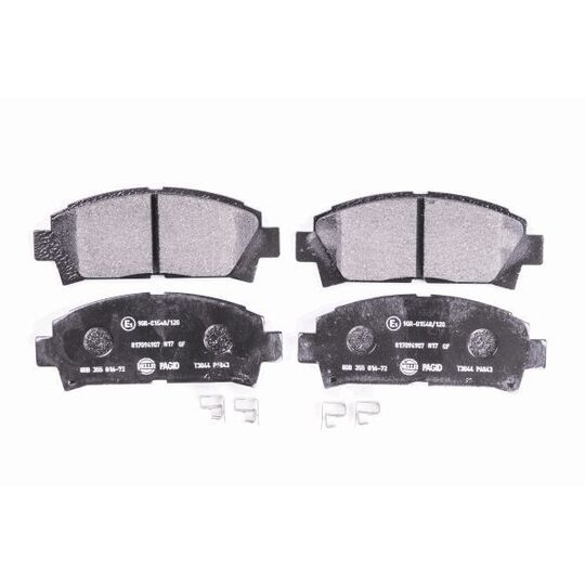 8DB 355 016-721 - Brake Pad Set, disc brake 