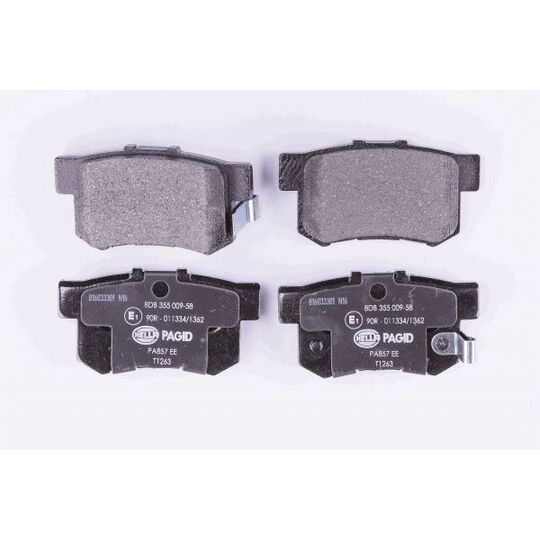 8DB 355 009-581 - Brake Pad Set, disc brake 